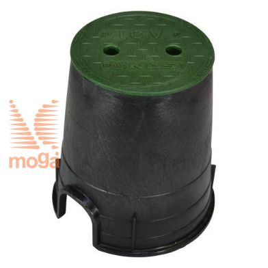 Ventilski jašek okrogel s pokrovom|Fi:  194 mm x 213 mm|