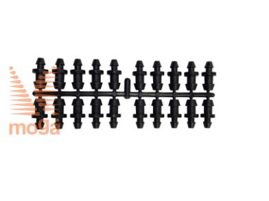 Dvostranski čep za cevi 6 mm