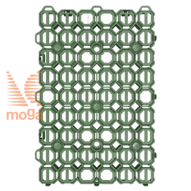 Slika Univerzalna plošča/rešetka Stella |Zelena|D: 57,5 cm x Š: 38 cm x V: 4 cm|