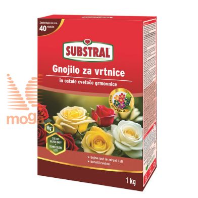 Slika Substral|Gnojilo za vrtnice|NPK (Mg): 9-9-15 (3)|1 kg